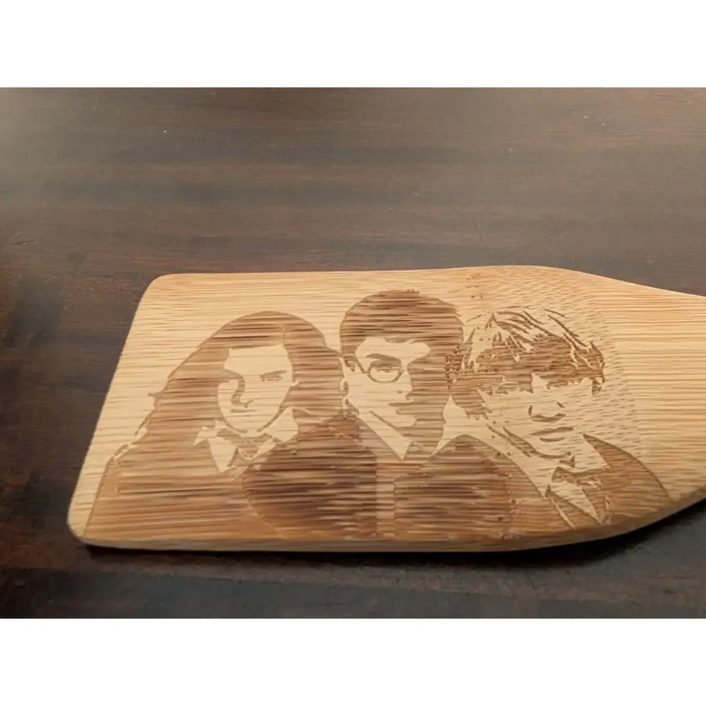 Harry Potter Custom Engraved Wooden Spatula